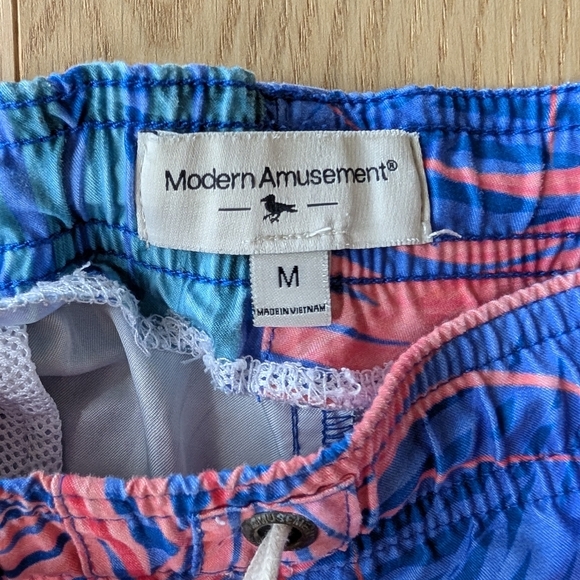 Men's Pacsun Modern Amusement Tropical Print Swim Shorts Size M - Picture 3 of 7